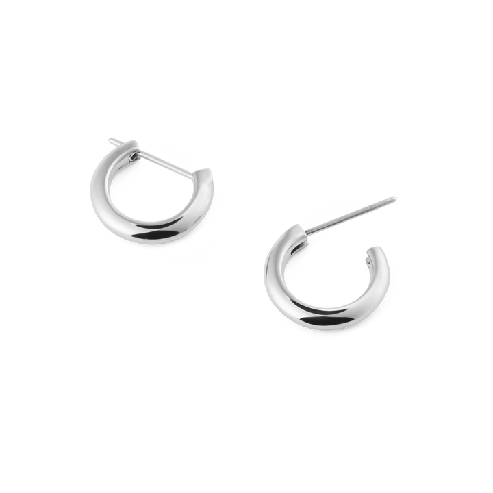 Arch Earring Silver 9mm