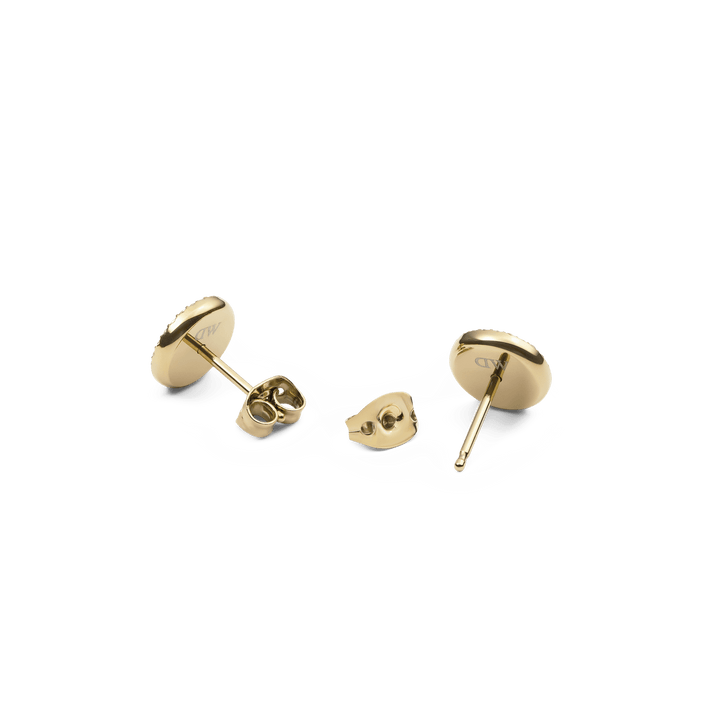 Audrey Earrings Tiger Eye Gold