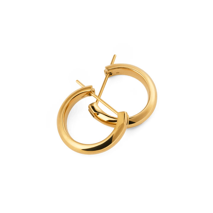Arch Earring Gold 12mm