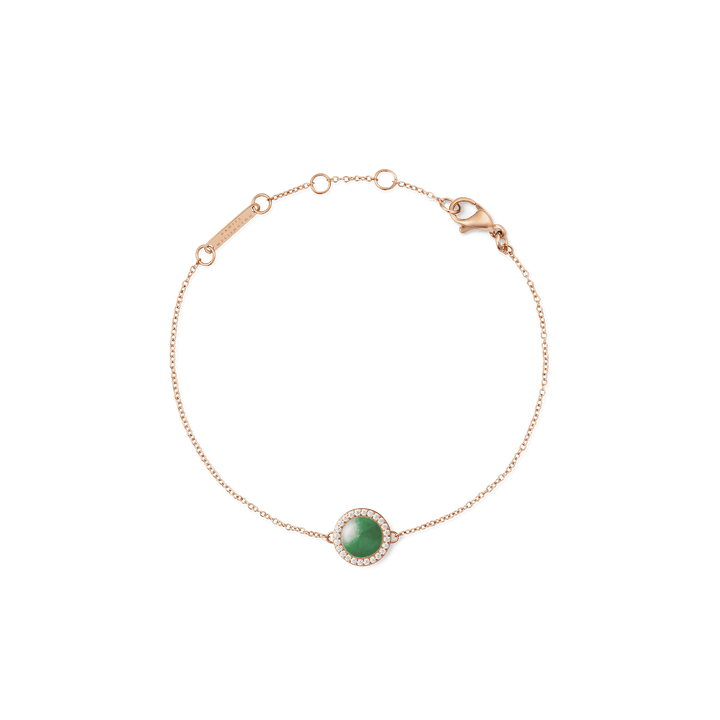 Audrey Bracelet Jade Rose Gold