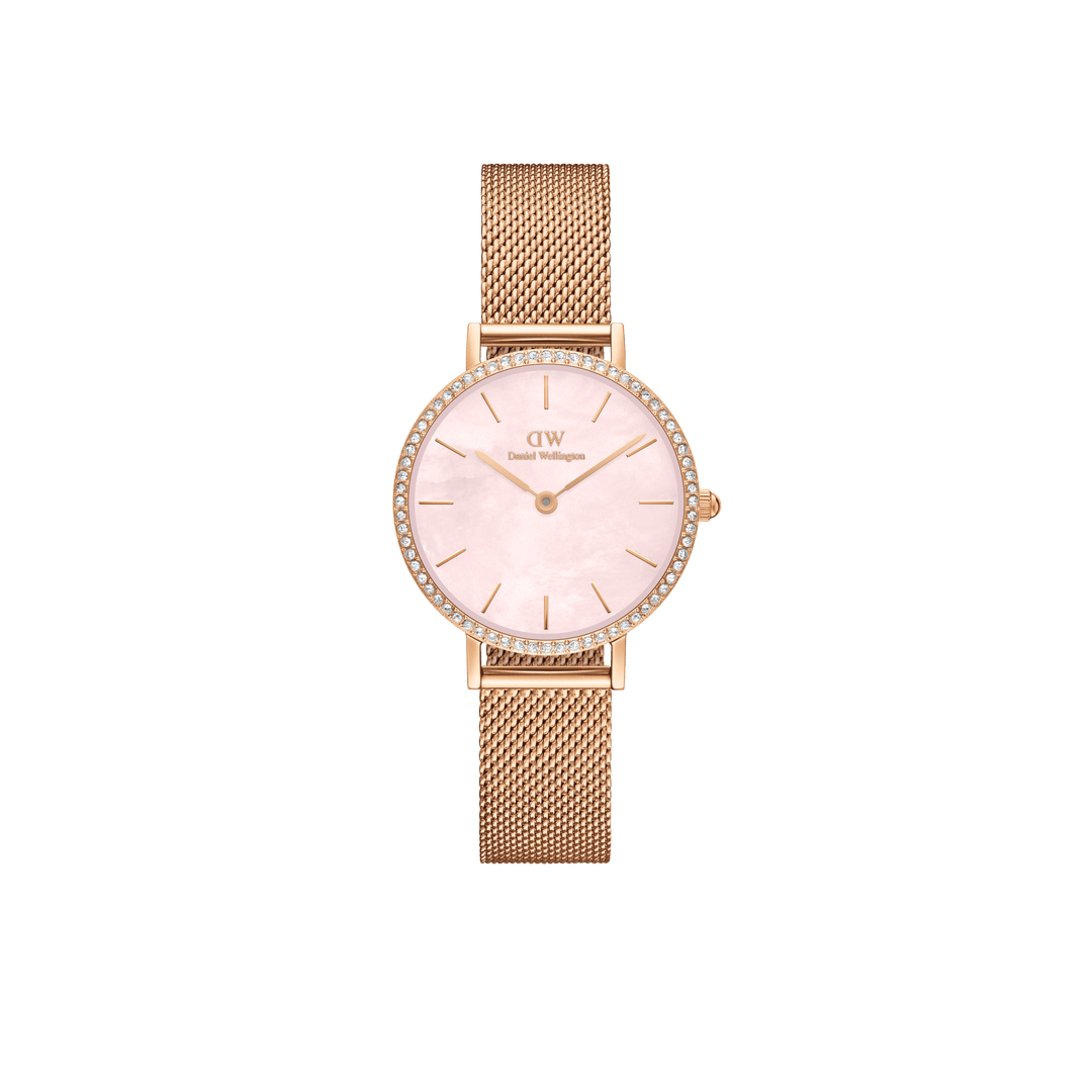 Petite Lumine Bezel Melrose Pink MOP