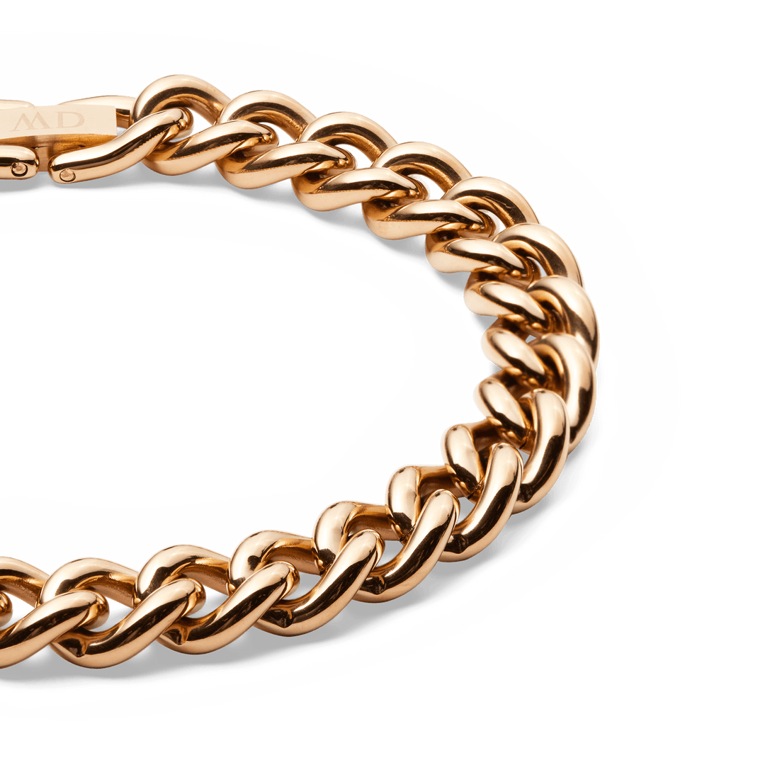 Chunky Chain Bracelet Rose Gold