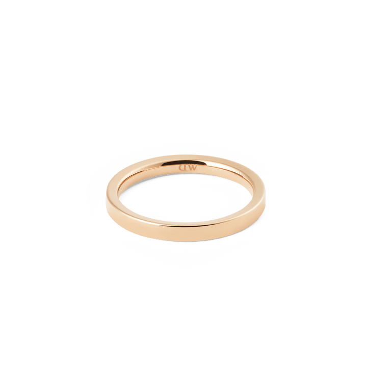 Line Ring Polished Rose Gold 2.5mm
