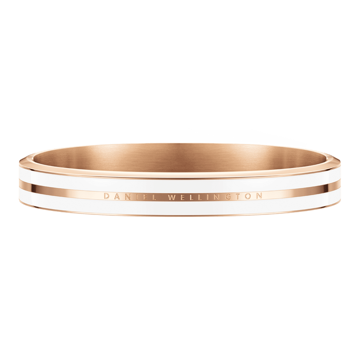 Emalie Infinite Rose Gold Satin White