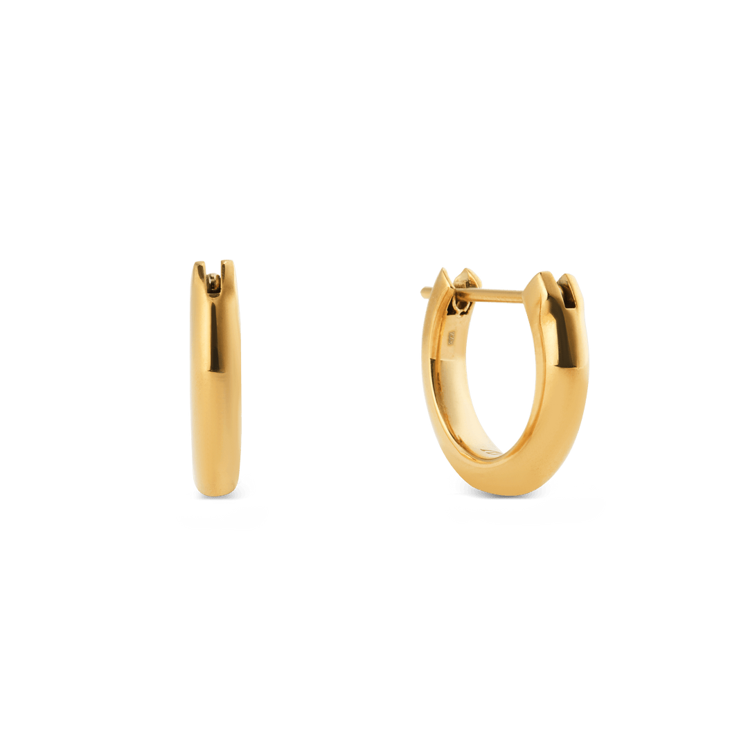 Arch Earring Gold 9mm