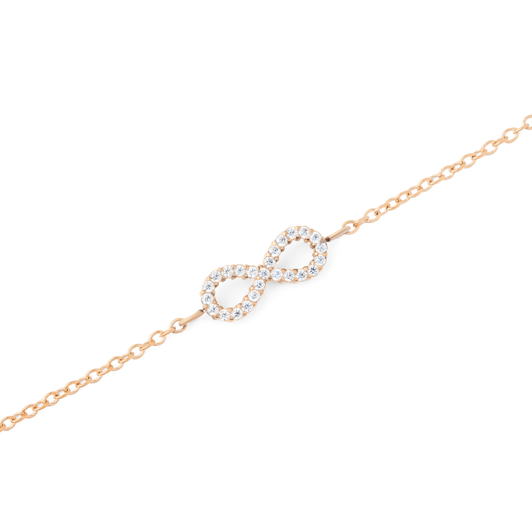 Mirelle Infinity Bracelet Rose Gold