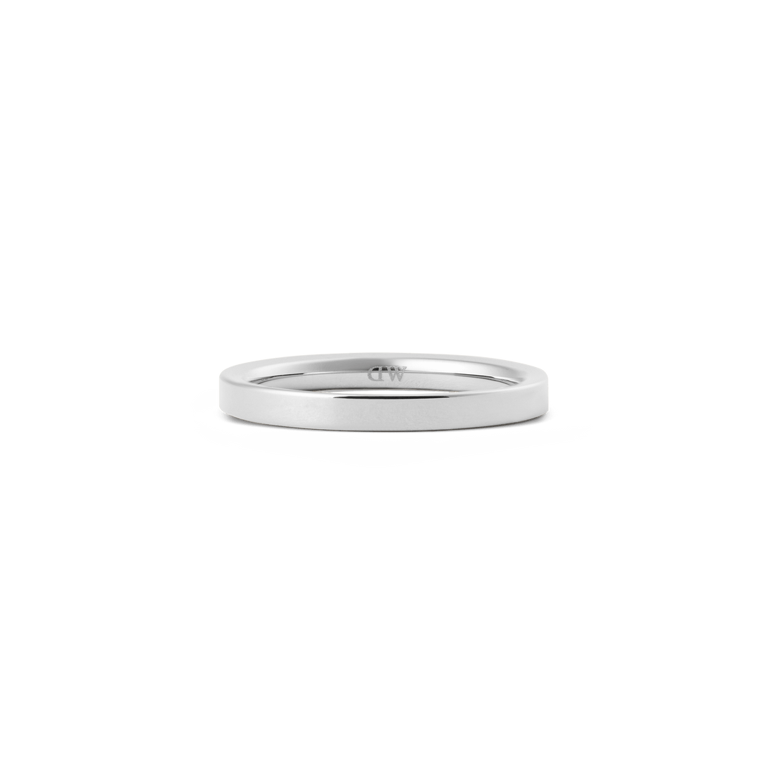 Line Ring Polished Silver 2.5mm