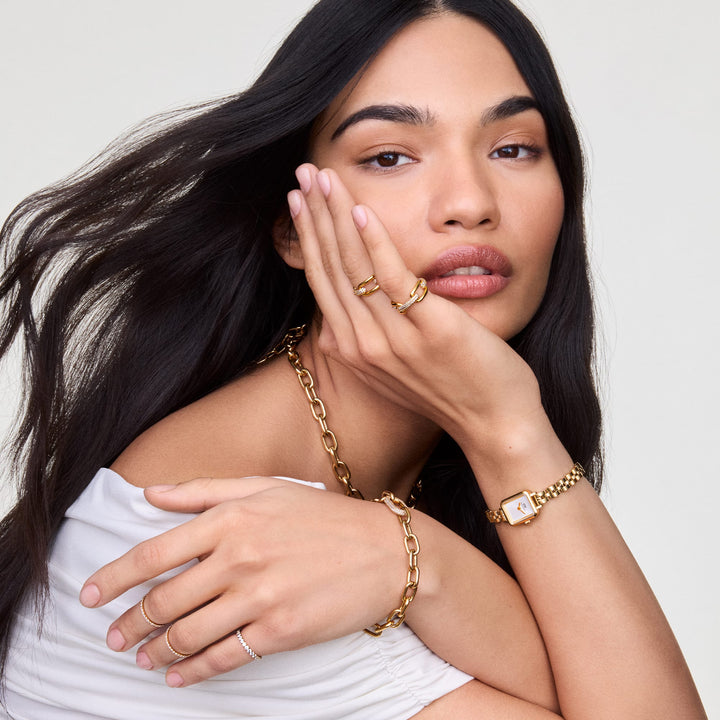 Mirelle Eternity Ring Gold 1.4 mm