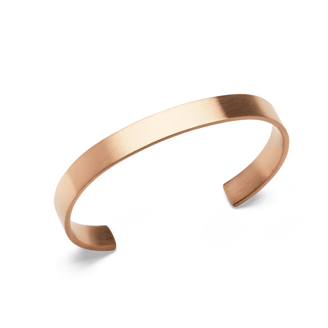 Line Cuff Brushed Rose Gold